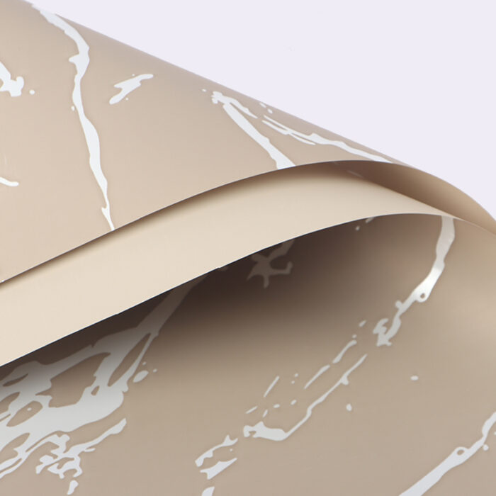 Marble Ouya paper flower wrapping paper two-color plastic waterproof opp film DIY handmade flower shop flower art