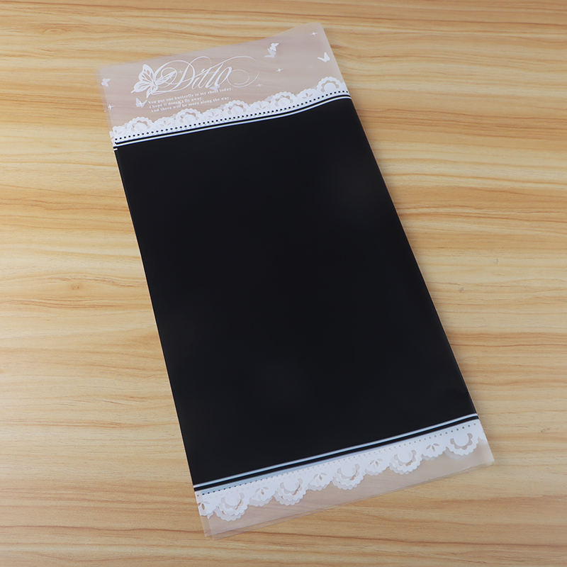 New arrival butterfly flower edge flower bouquet package flower paper wrapping paper