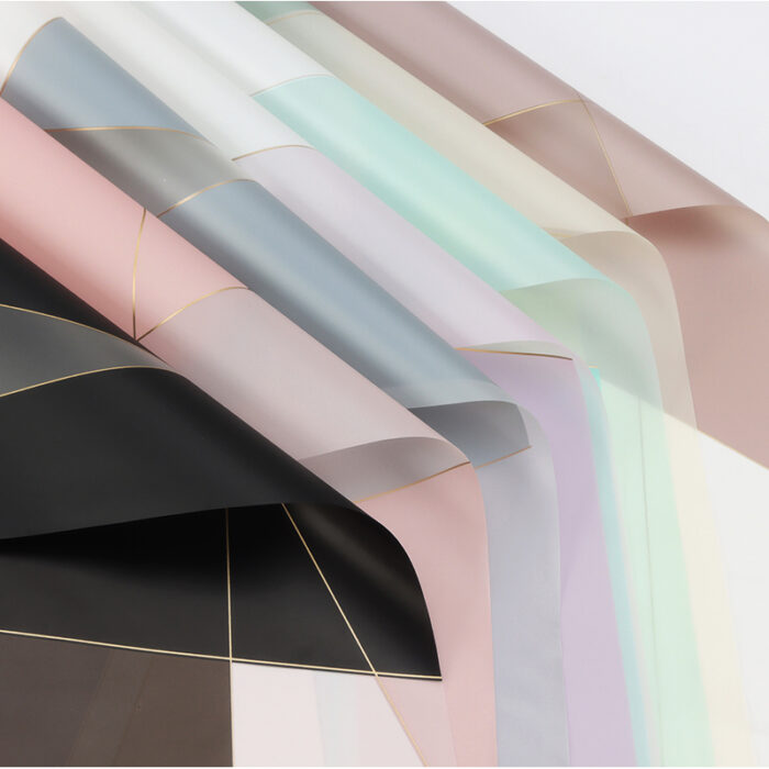 Hot sale fresh flower wrapping paper high-quality bouquet wrapping paper flower shop wrapping paper Colorful Decorative Poster Paper Rolls