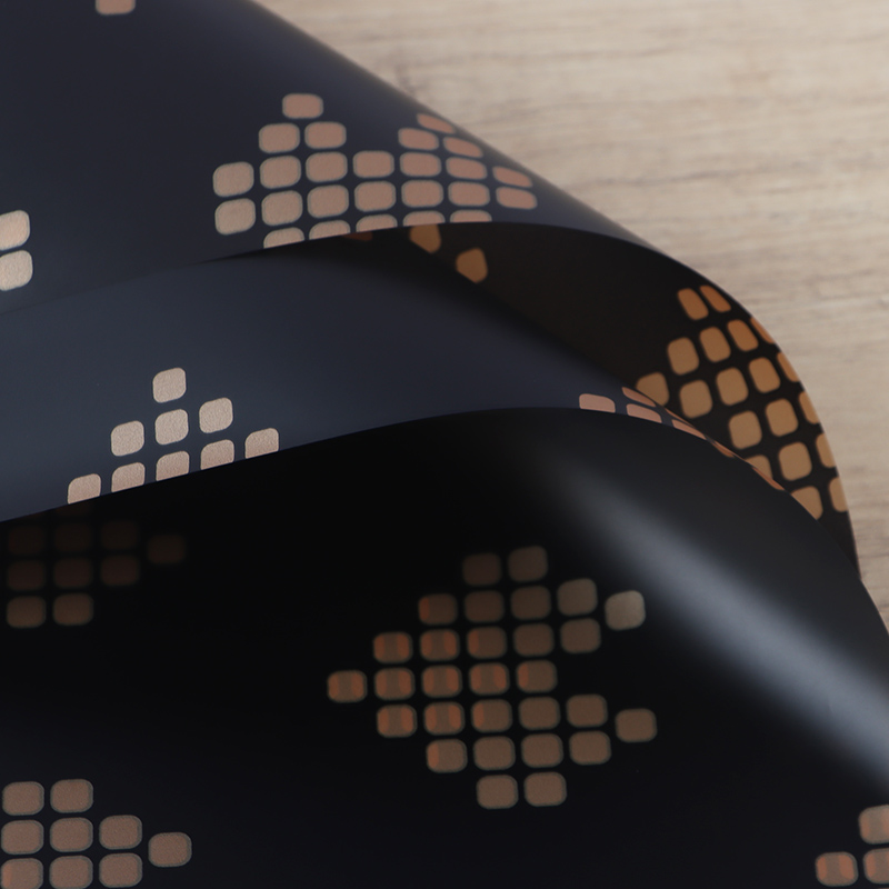 Love flower wrapping paper floral bouquet packaging materials anti-mist tissue love dot flower shop materials Geometric Patterned Wrapping Paper