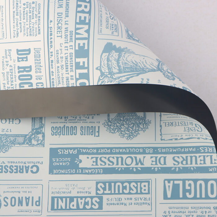 Flower wrapping paper Paris sweetheart paper wholesale waterproof floral material bouquet wrapping paper floral wrapping paper  Vintage Patterned Wrapping Paper Set