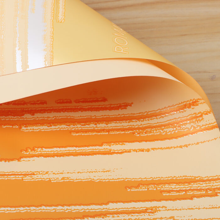 Love at Sunset Factory Wholesale Flowers Wrapping Paper Waterproof Handmade DIY Florist Bouquet Floral Art Wrapping Paper Decorative Wallpaper Rolls