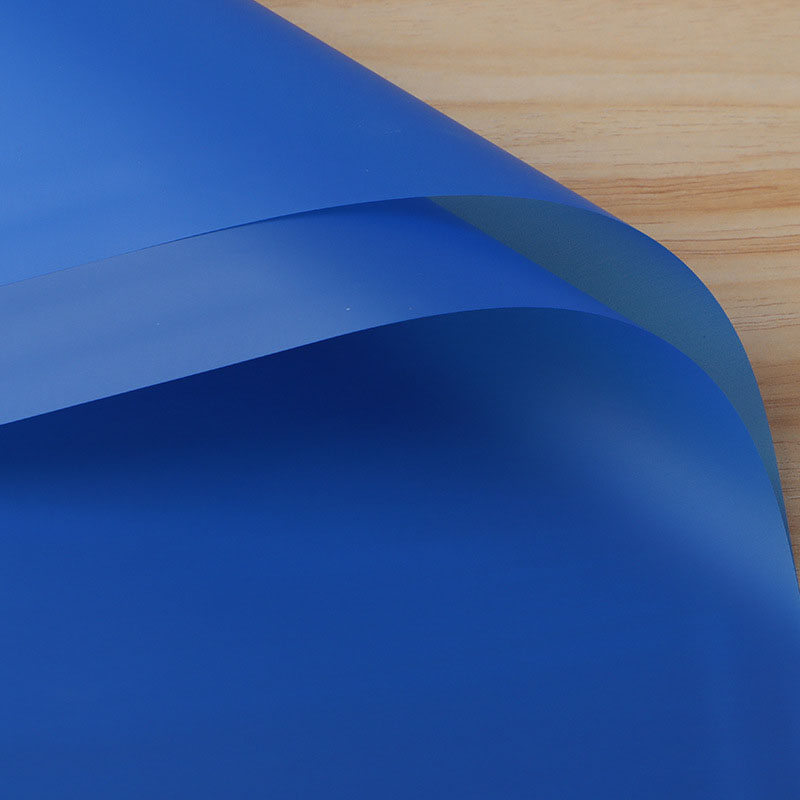 Pure color Hansu paper Waterproof bouquet wrapping paper material bopp plastic film floral fog flower packaging Hanshu paper