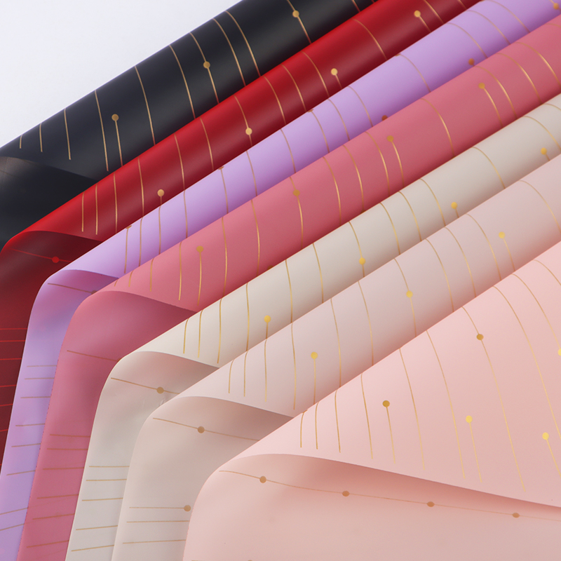 Love's starting point waterproof neon paper flower shop flower bundle wrapping paper floral flower shop supplies materials