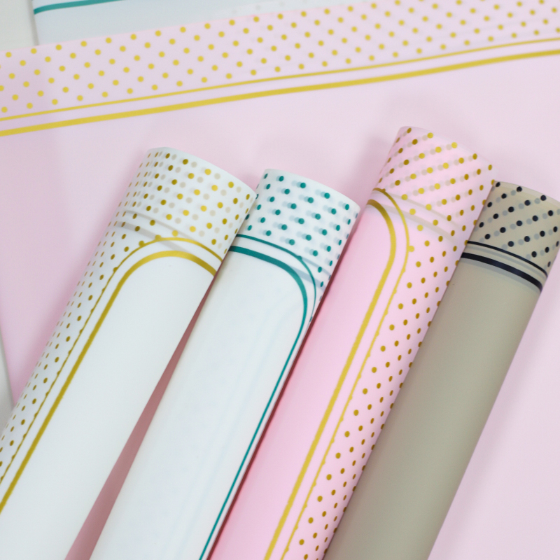 Norsa Paper Aurora Waterproof Thickened Flower Bouquet Wrapping Paper Floral Flower Shop Packaging Material Flower Wrapping Paper