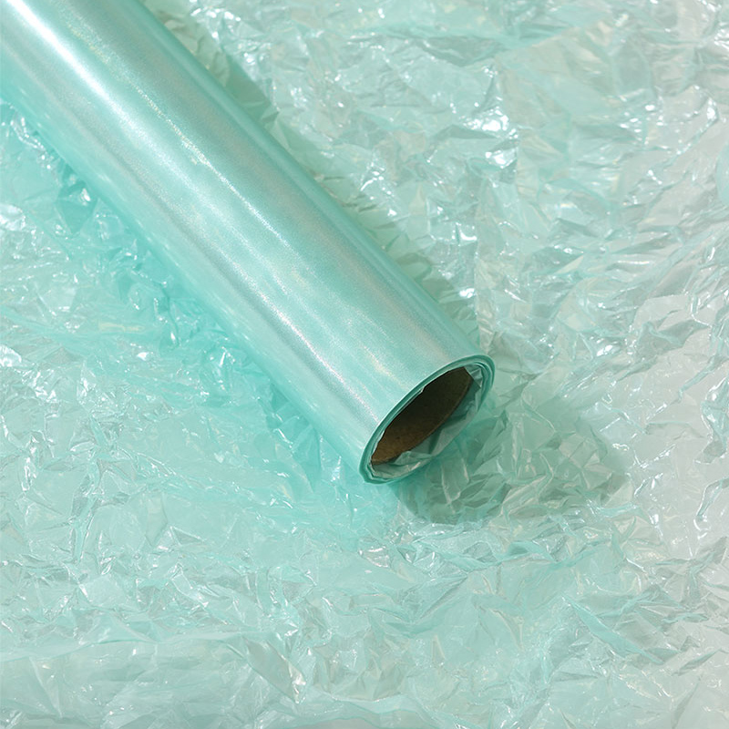 Flower wrapping paper 6 silk glass texture glass cup flower wrapping paper hand kneading paper flower shop wrapping paper color paper Colored Acrylic Rods