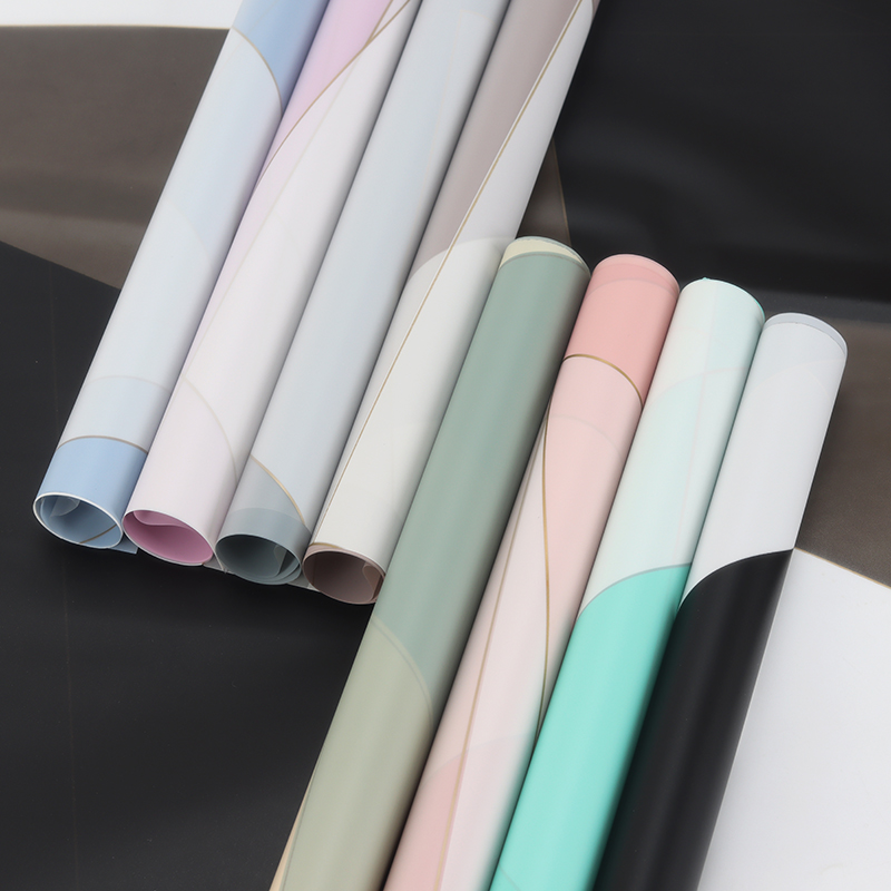 Hot sale fresh flower wrapping paper high-quality bouquet wrapping paper flower shop wrapping paper Colorful Decorative Poster Paper Rolls