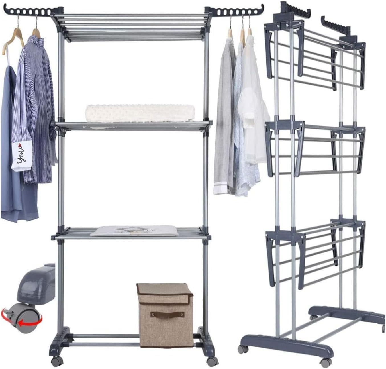 Osswe Multi-Tier Clothes Drying Rack