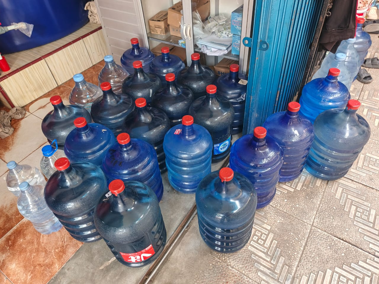 Air Minum Kemasan Galon Baru + Isi