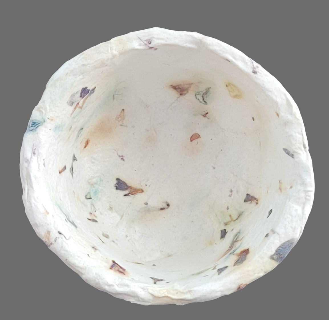 Handcrafted Paper Mâché Bowl