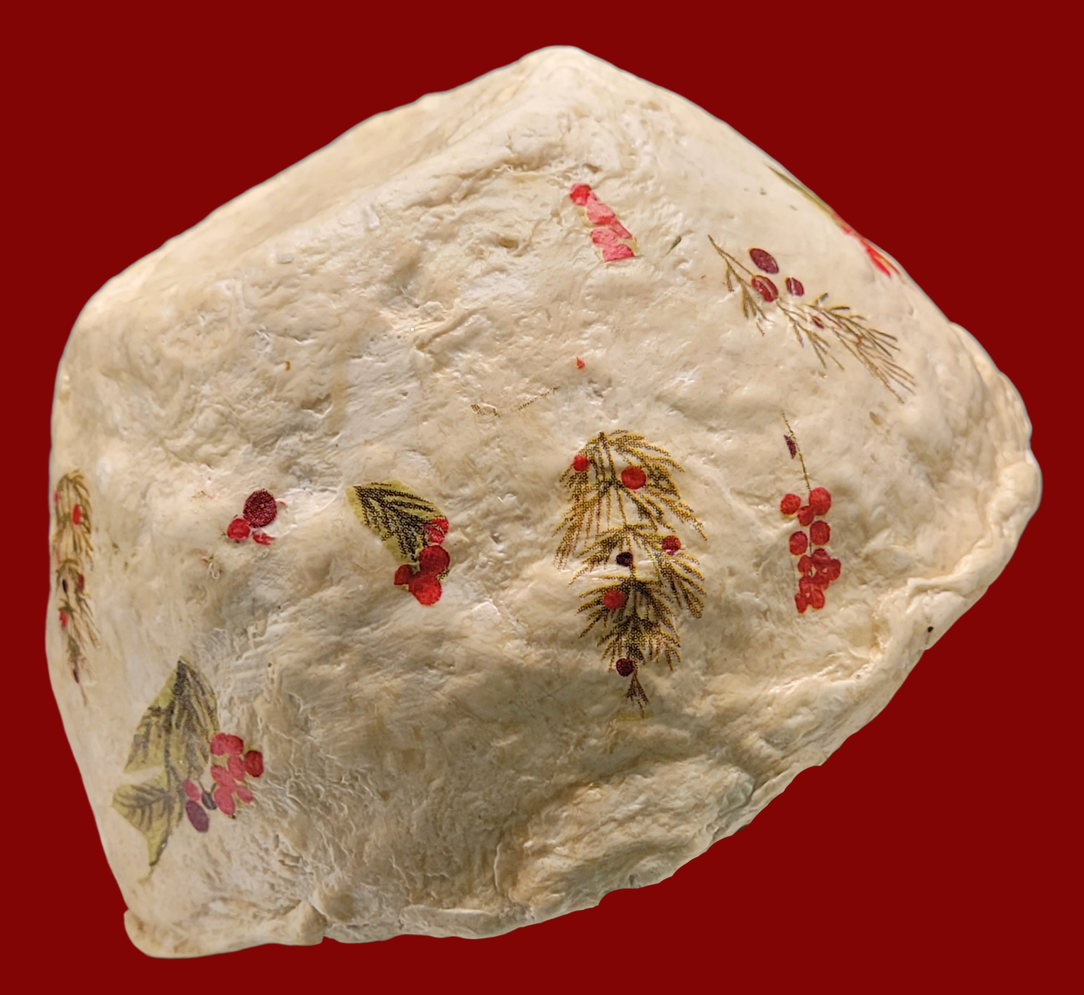  Holiday Papier-mâché Clay Bowl