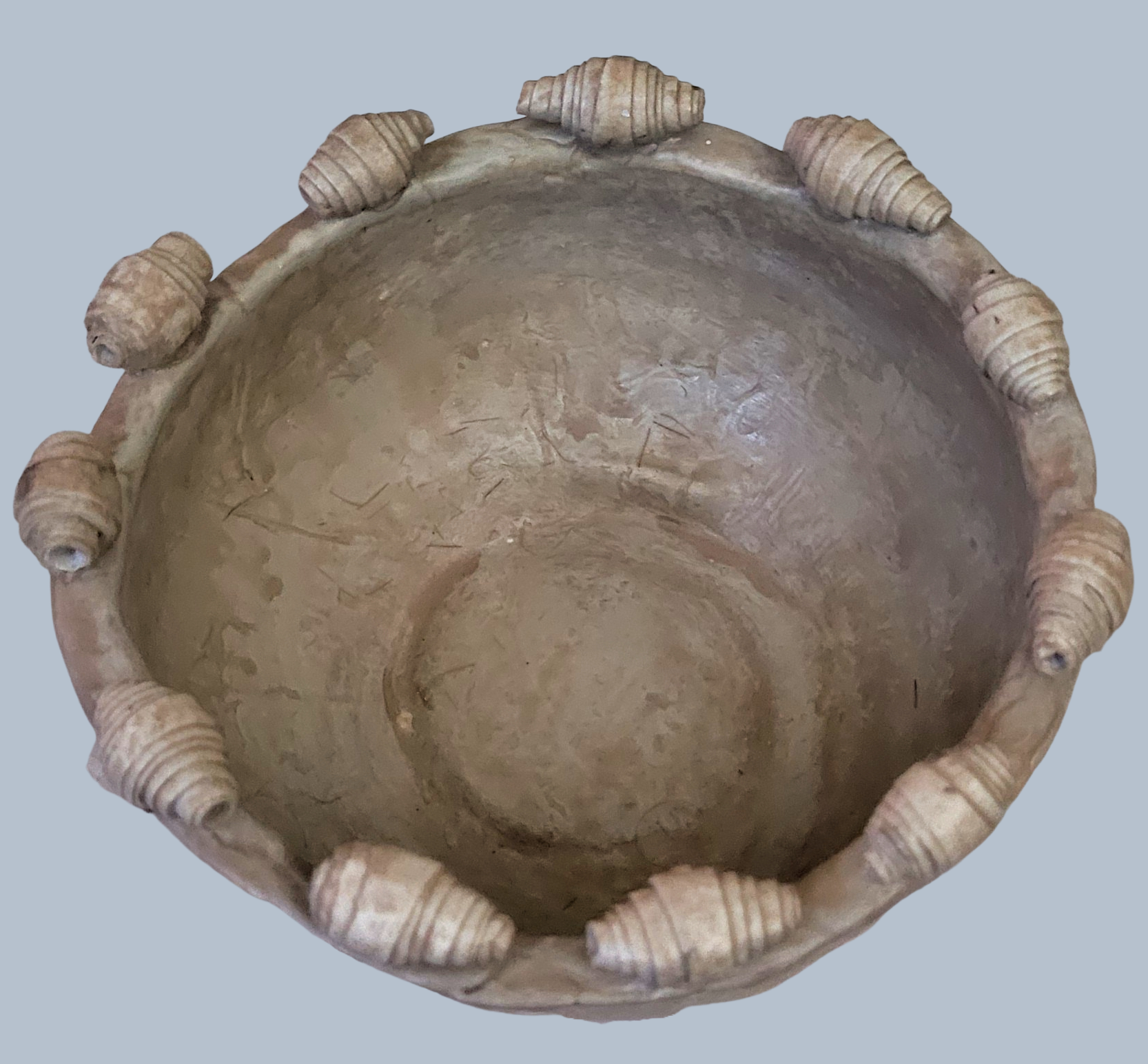  Papier-mâché Clay Bowl