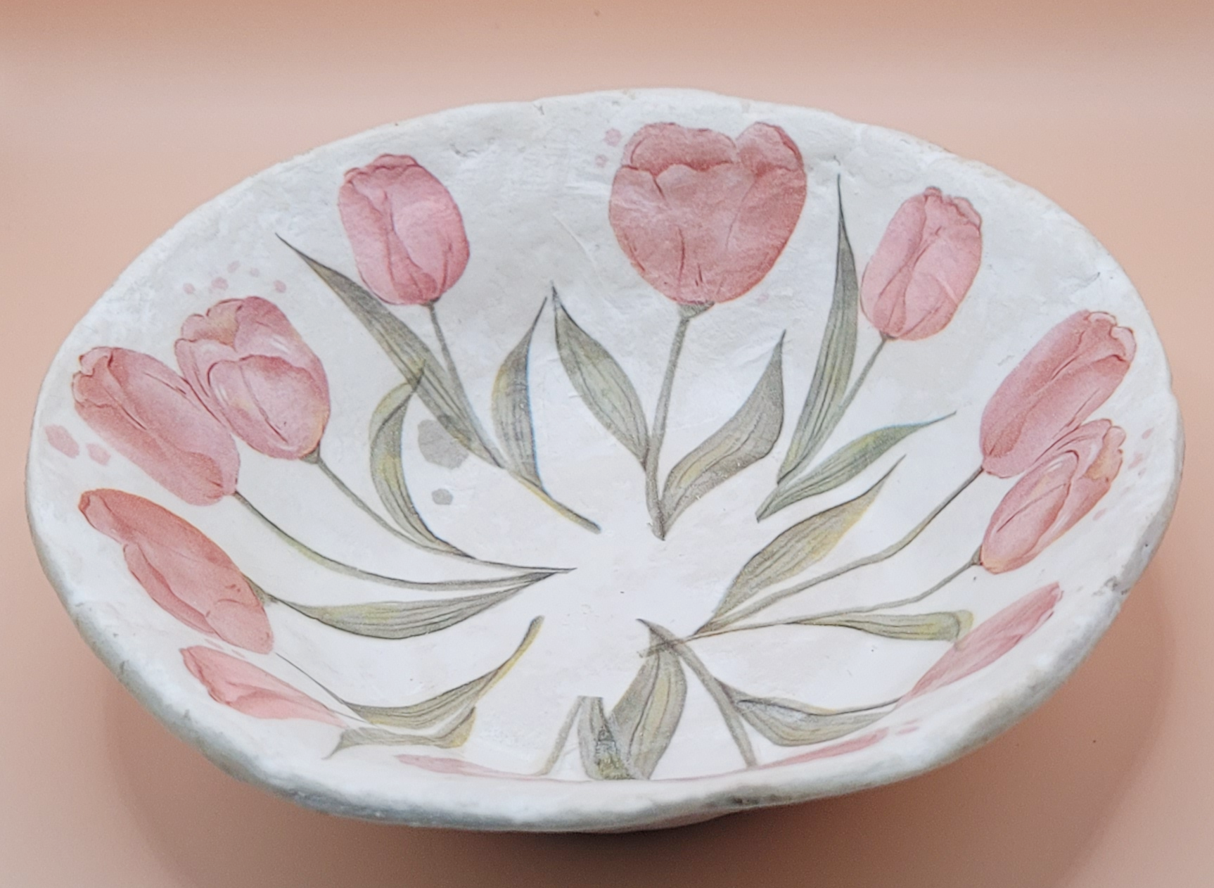 Handmade Paper Clay Bowl