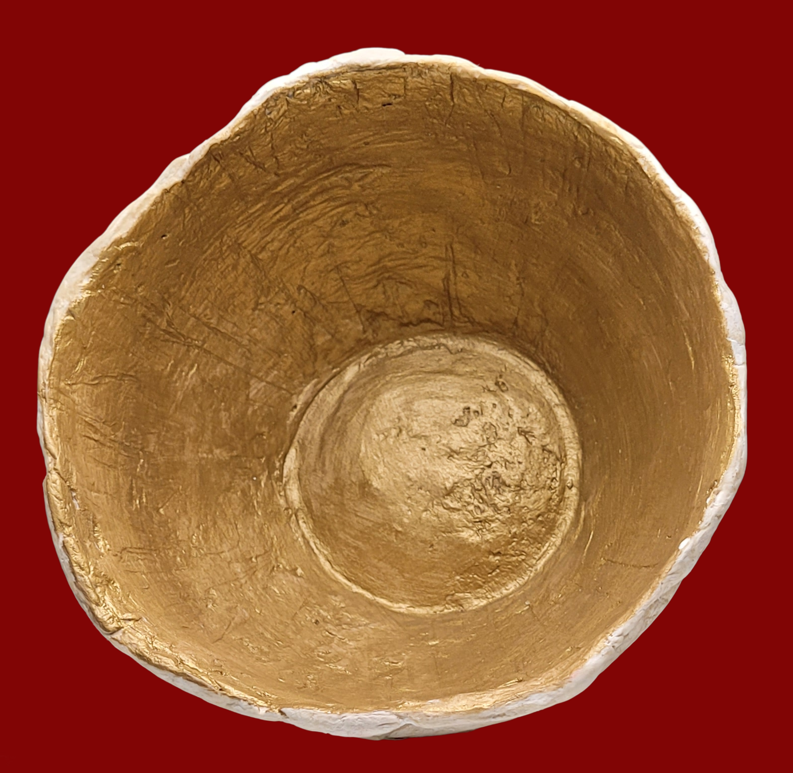  Holiday Papier-mâché Clay Bowl