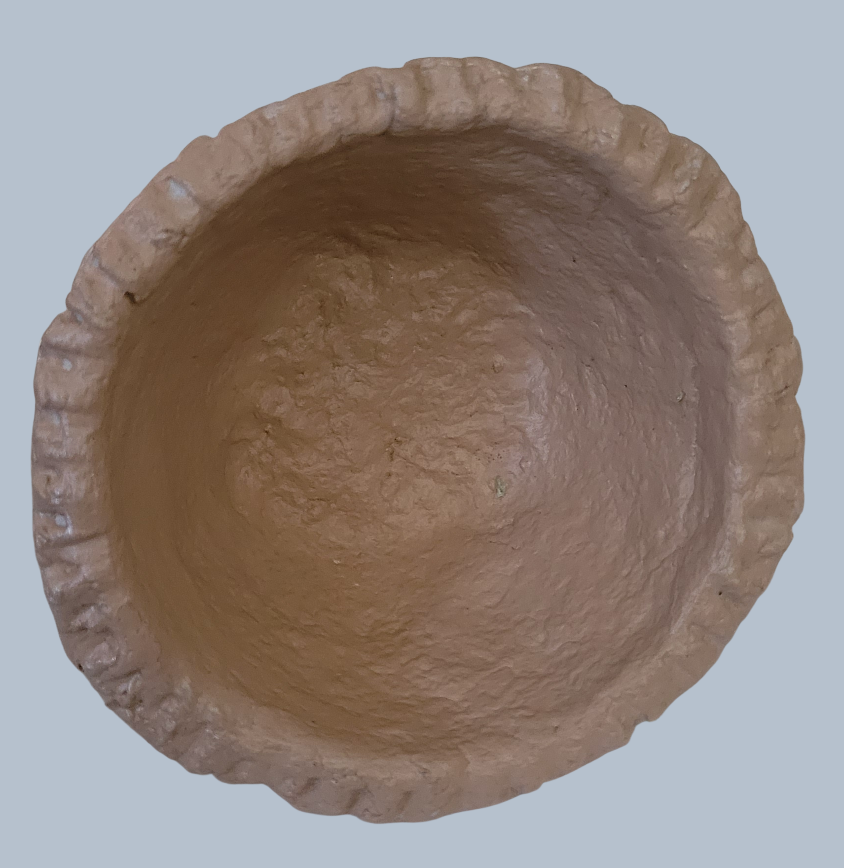 Handcrafted Papier-mâché Clay Bowl