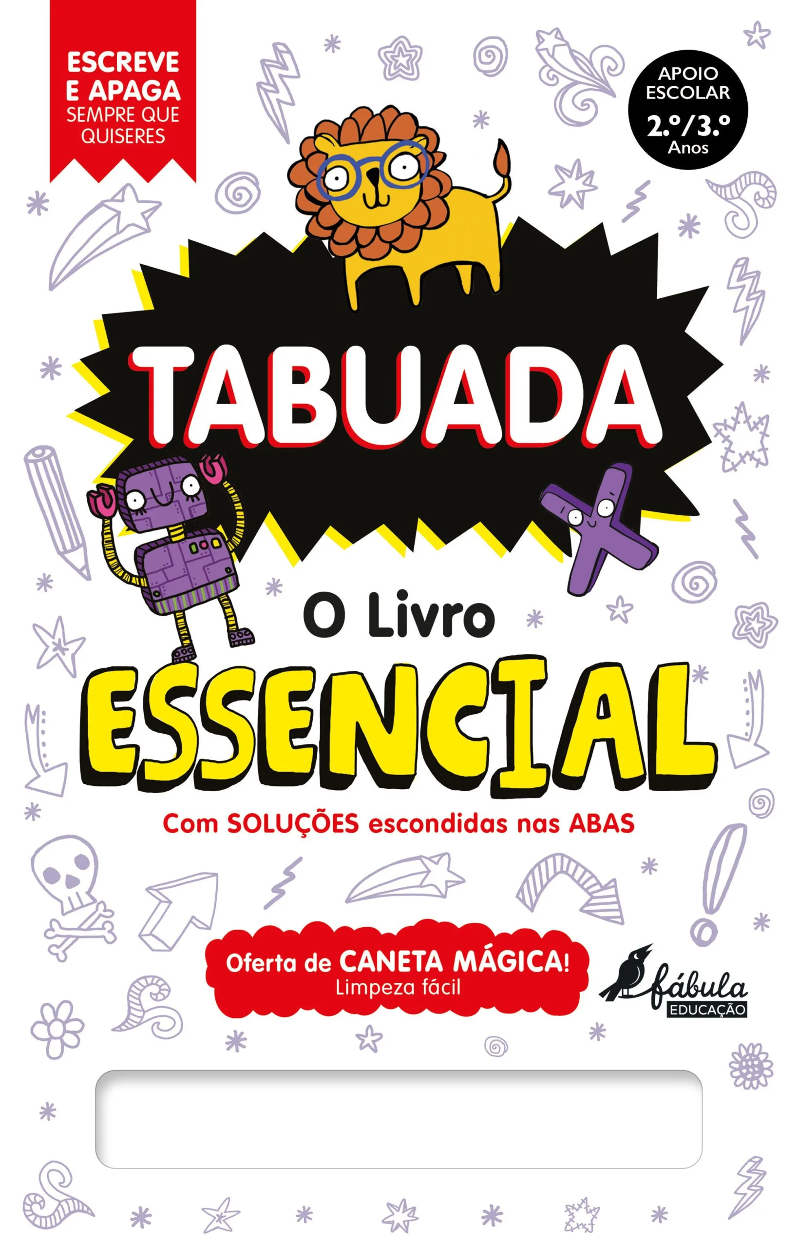 Tabuada: O Livro Essencial – Escreve e Apaga
