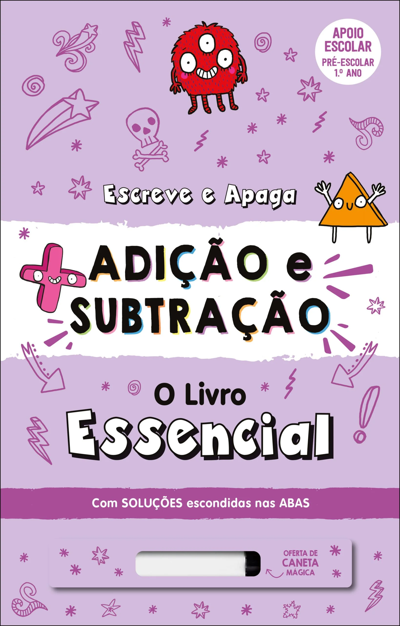 Adição e Subtração: O Livro Essencial – Escreve e Apaga