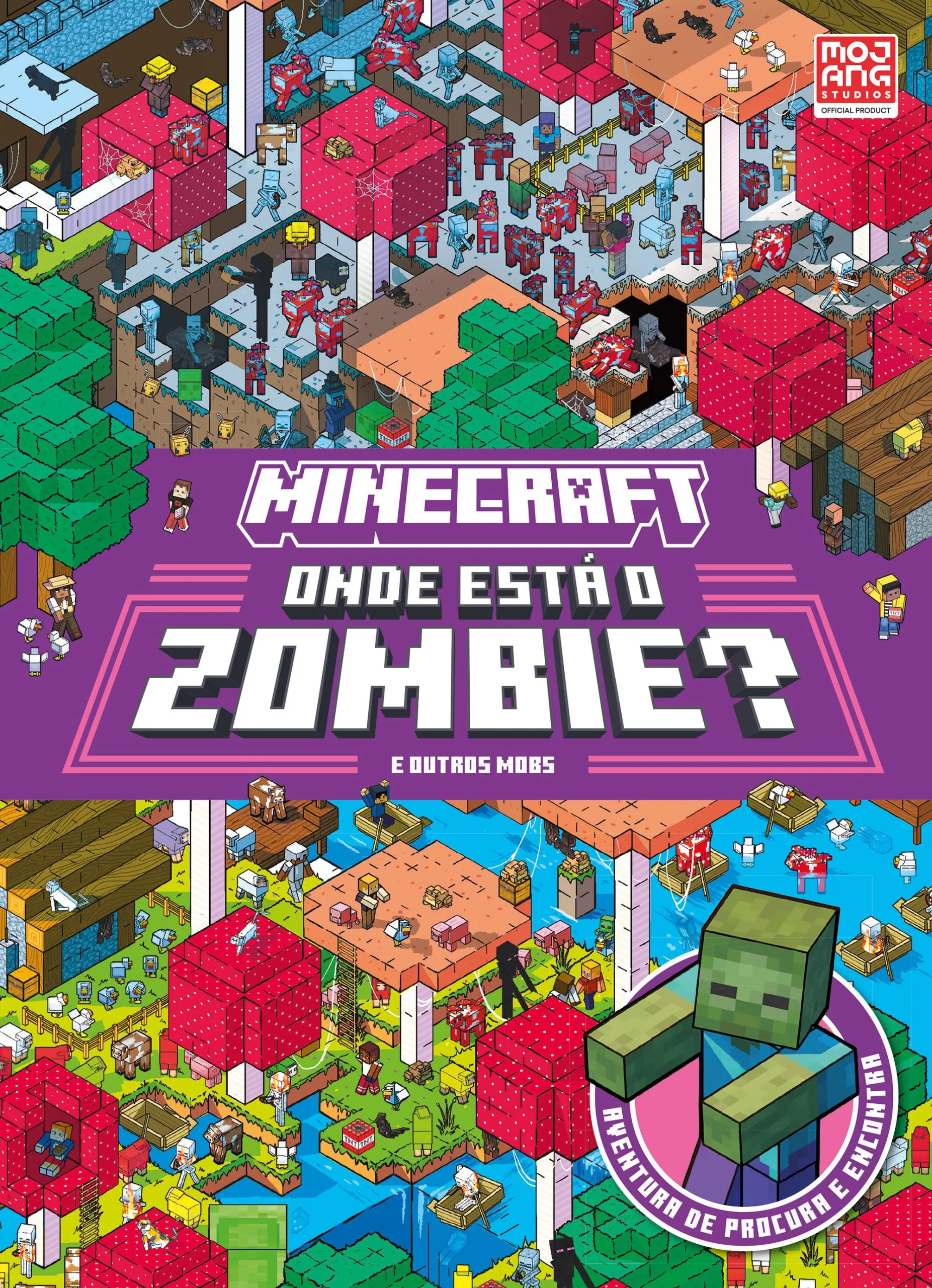Minecraft: Onde está o Zombie?: E Outros Mobs