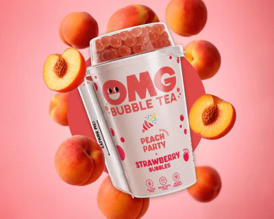 Bubble Tea OMG Pêssego