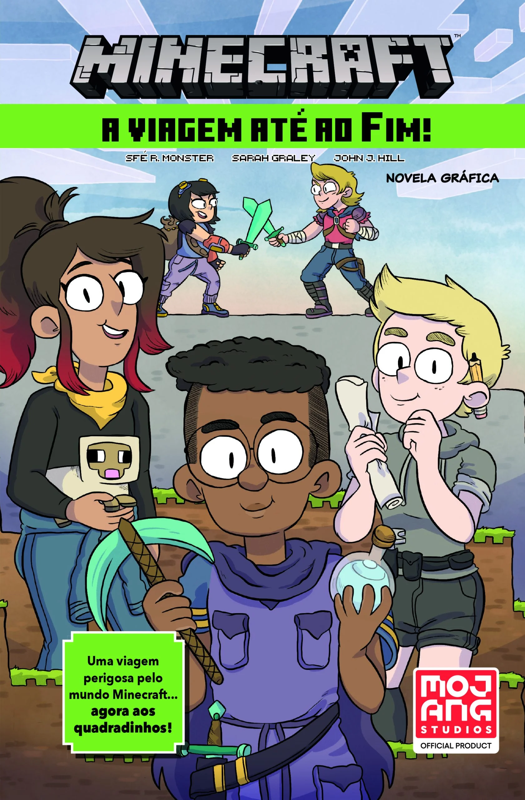Minecraft: A Viagem Até ao Fim!: Novela Gráfica