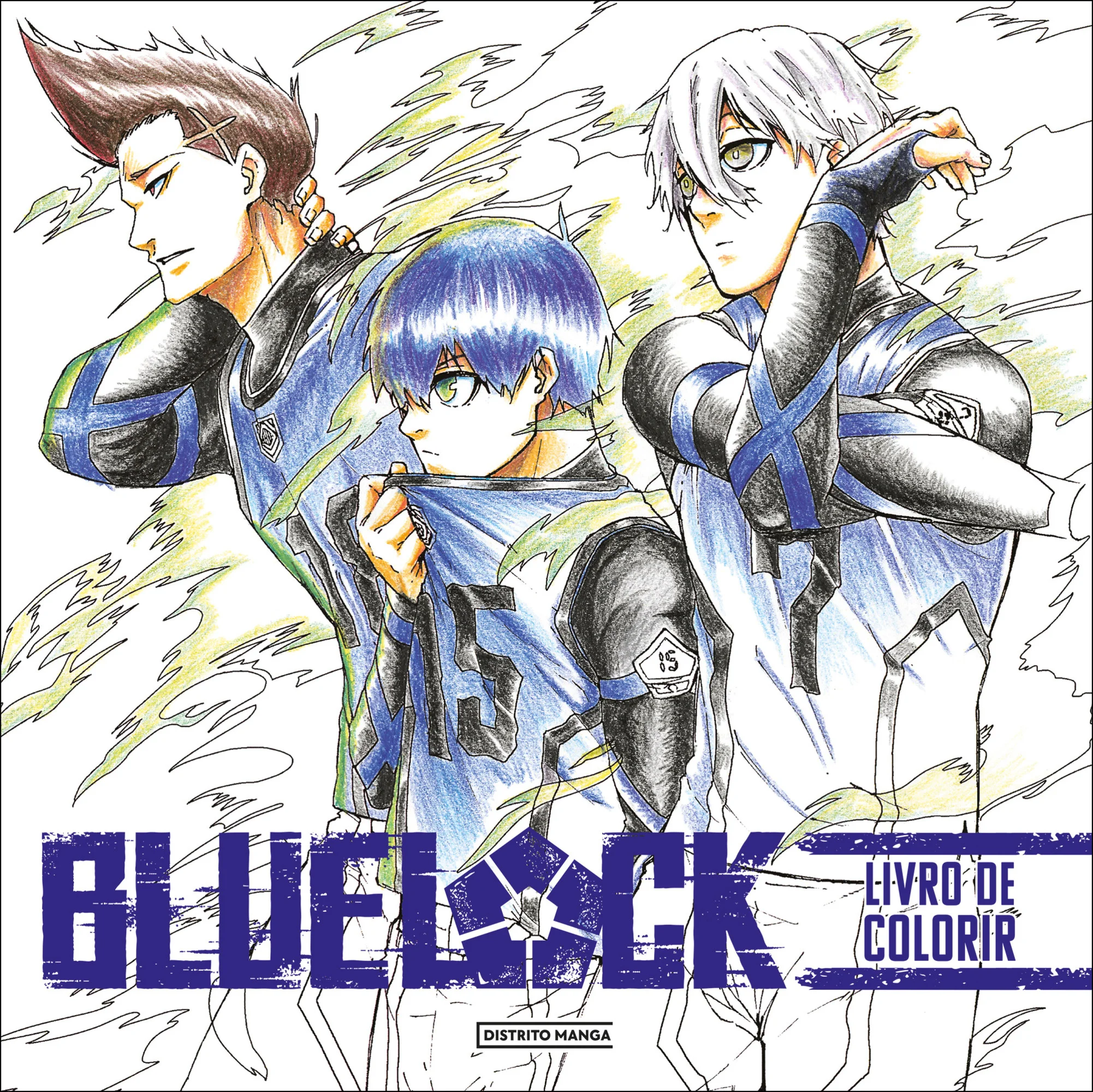 Blue Lock – Livro de Colorir