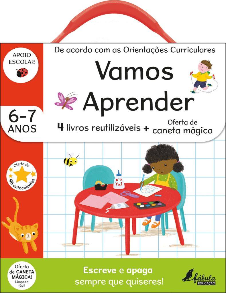 Vamos Aprender 6-7 Anos: Escreve e Apaga