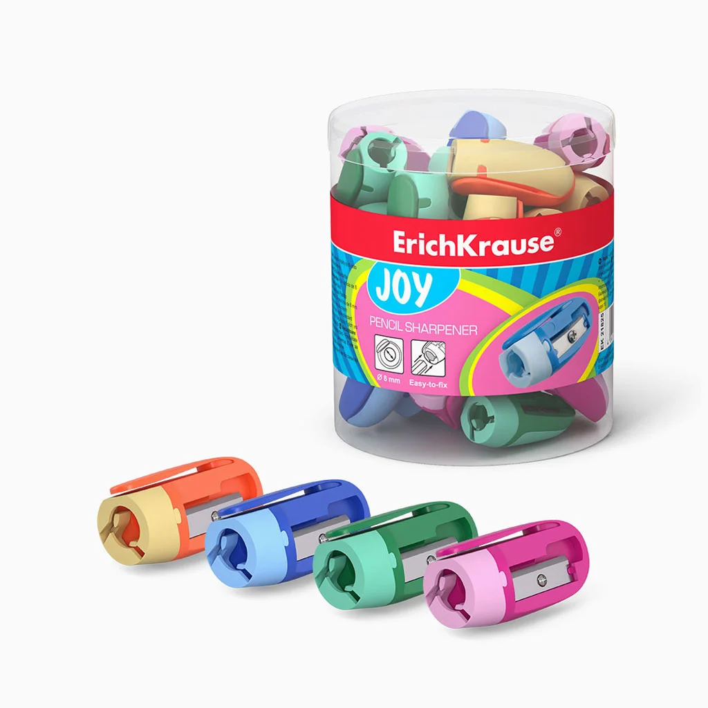 Apara-lápis em plástico ErichKrause Joy