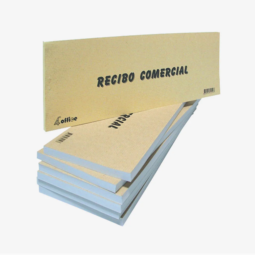Livro de Recibo Comercial 4Office – 100 Folhas