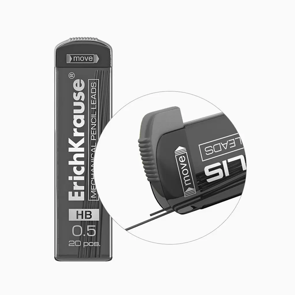 Minas para Lapiseira ErichKrause – 0,5 mm / 0,7 mm | Pack 20