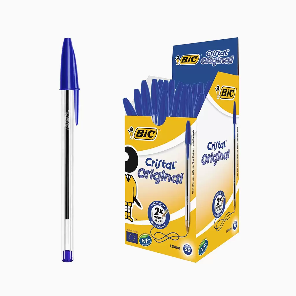 Esferográfica Cristal Original – Ponta 1,0 mm