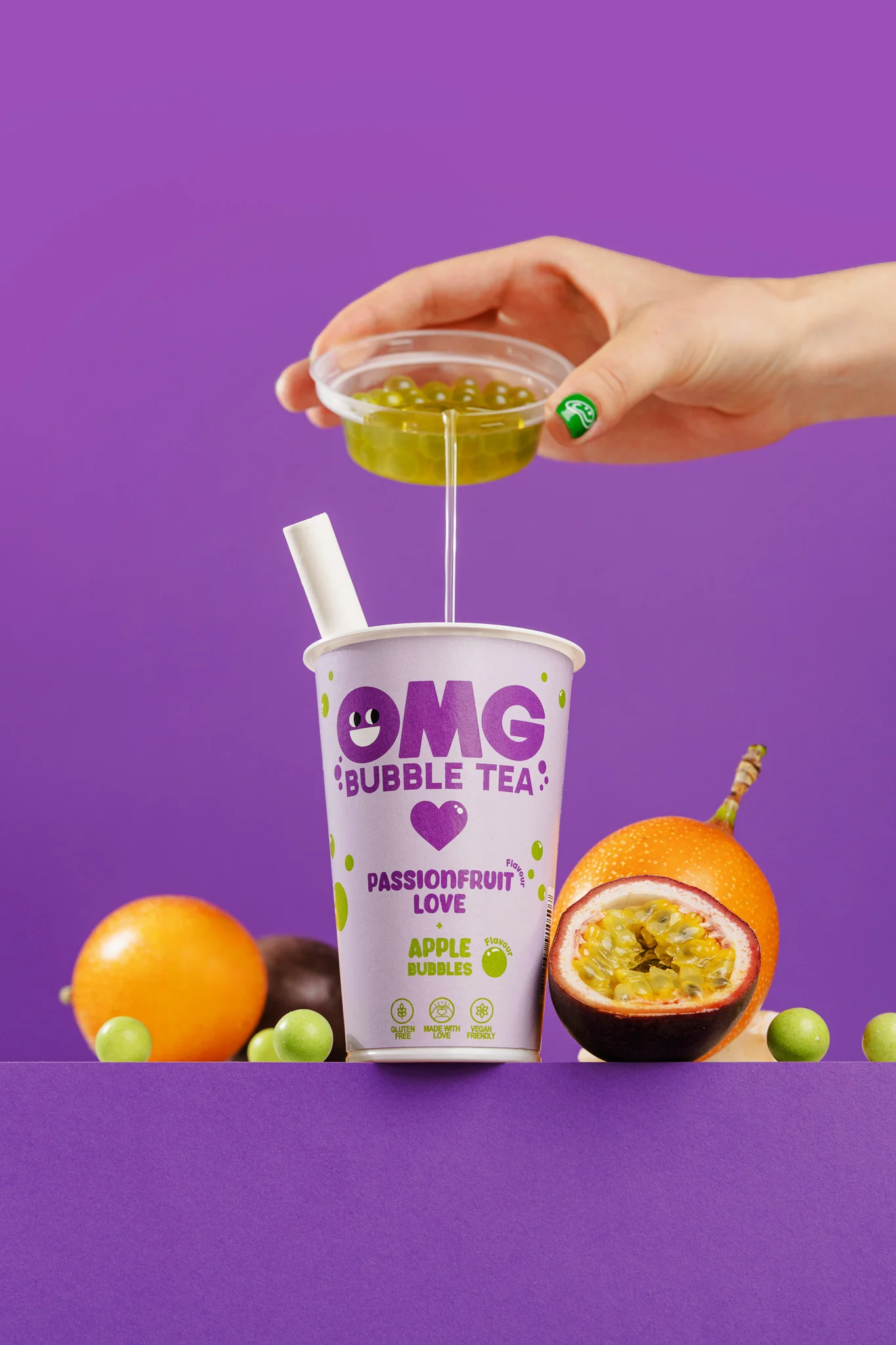 Bubble Tea de Maracujá