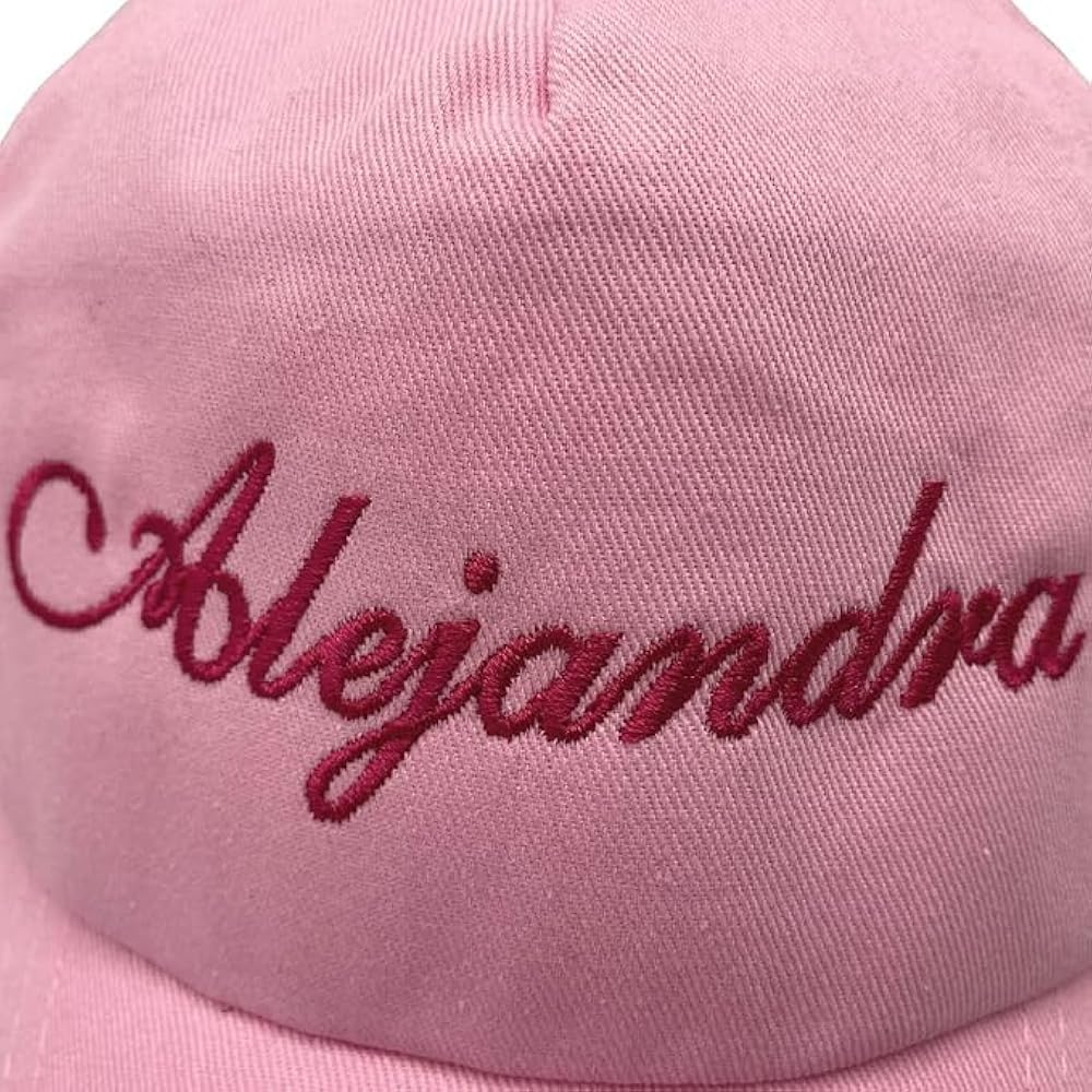 Gorra con nombre