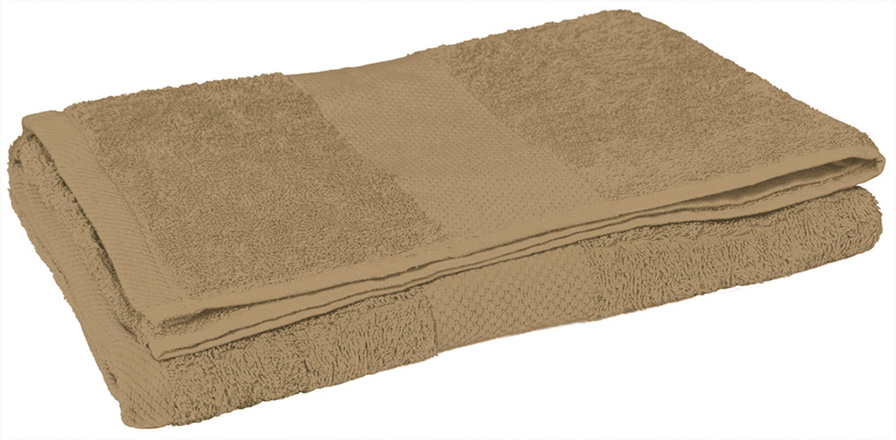 Toalla con iniciales+ dibujo bordado