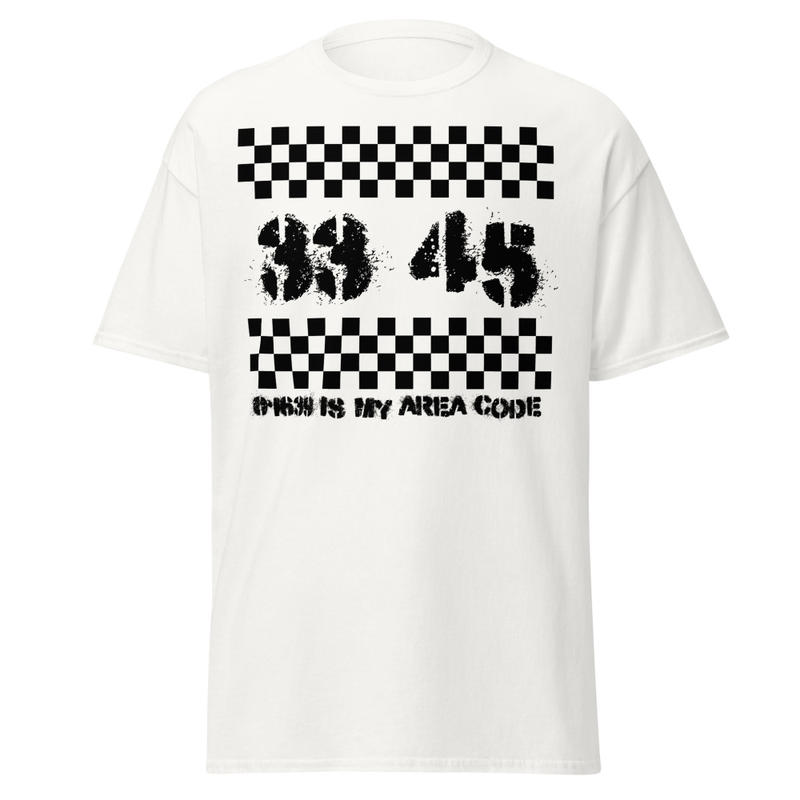 Ska Area Code Graphic T-Shirt