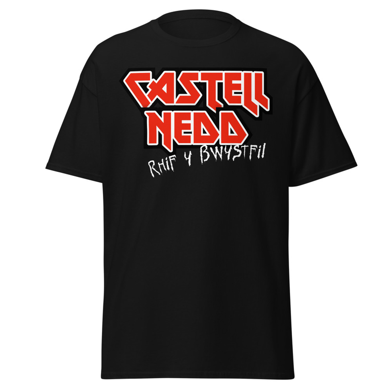 Castell Nedd - Iron Maiden inspired Neath T-shirt, all ready for the Duke!