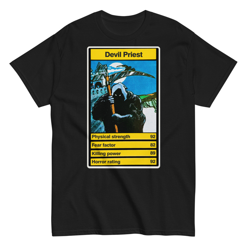 Devil Priest top-trumps street battle Unisex classic tee
