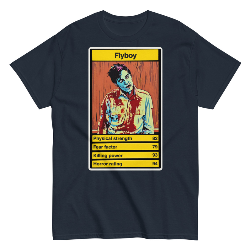 Fly-Boy Dawn of the Dead Top Trump Unisex classic tee