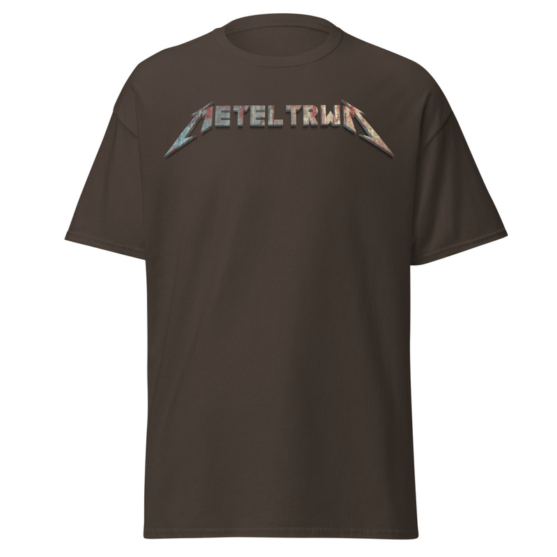 MeteltrwM - Heavy Metal Style Graphic T-Shirt
