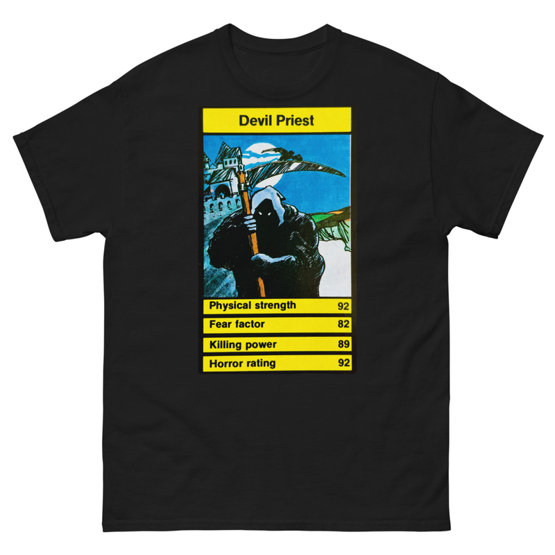 Devil Priest top-trumps street battle Unisex classic tee