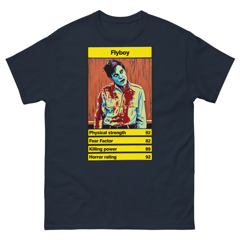 Fly-Boy Dawn of the Dead Top Trump Unisex classic tee