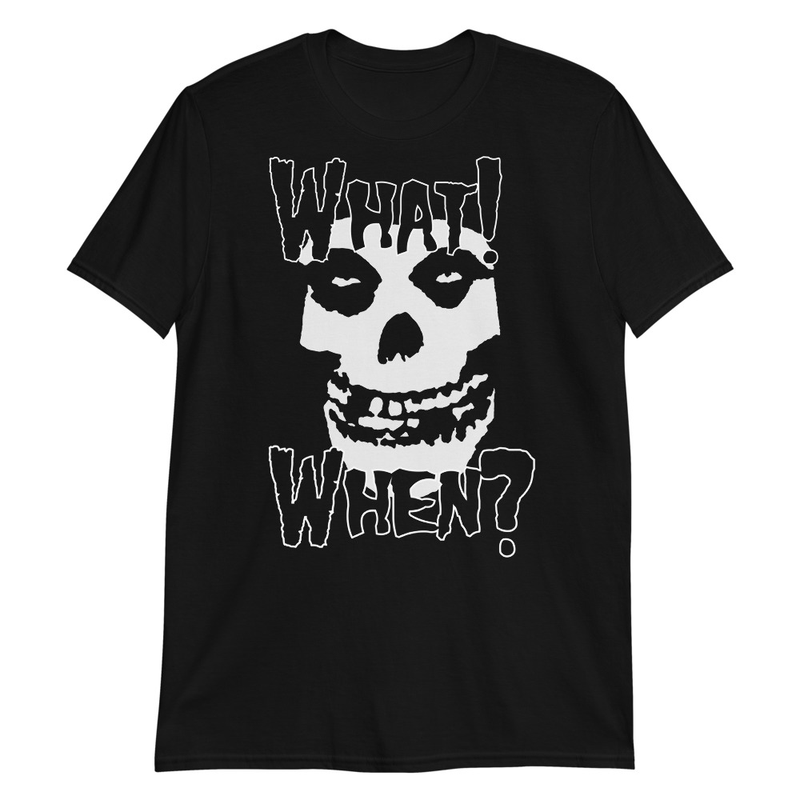 Misfits - Stay Curious What! When? metal-health Short-Sleeve Unisex T-Shirt