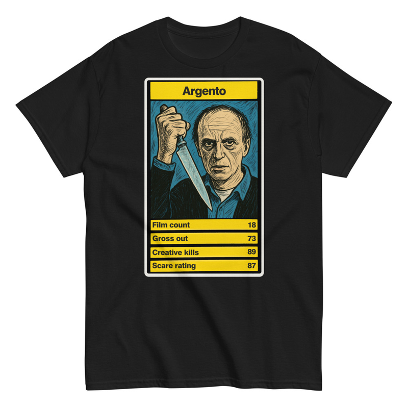 Argento Horror Card T-Shirt