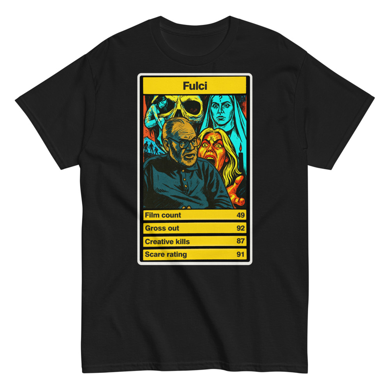 Fulci Tribute Horror T-Shirt
