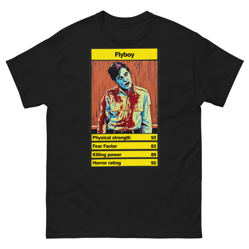 Fly-Boy Dawn of the Dead Top Trump Unisex classic tee