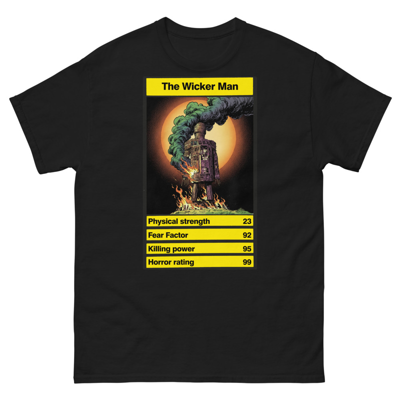 The Wicker Man Top-Trump street battle Unisex classic tee