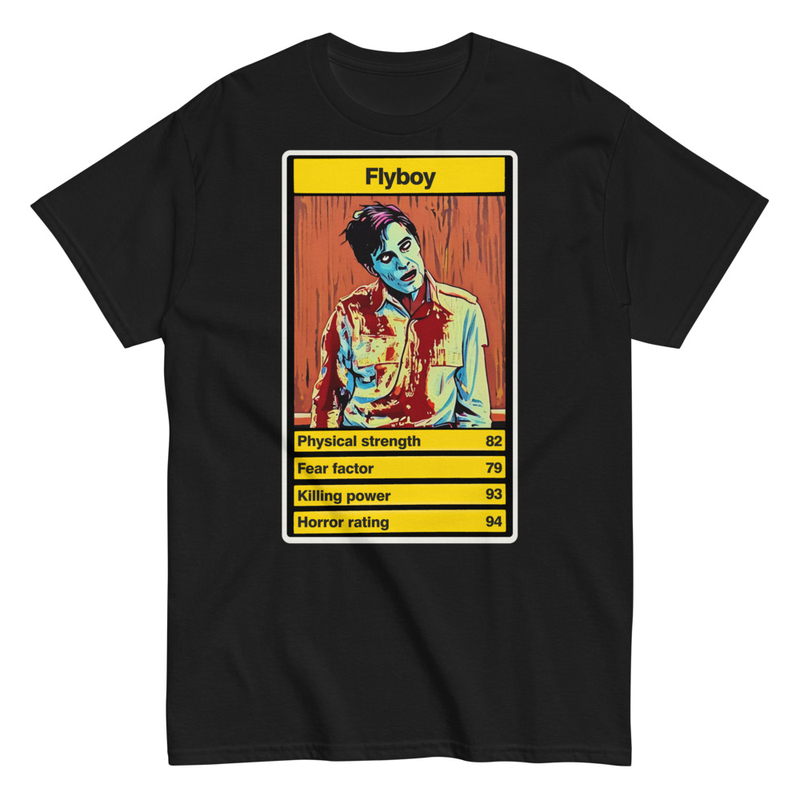 Fly-Boy Dawn of the Dead Top Trump Unisex classic tee