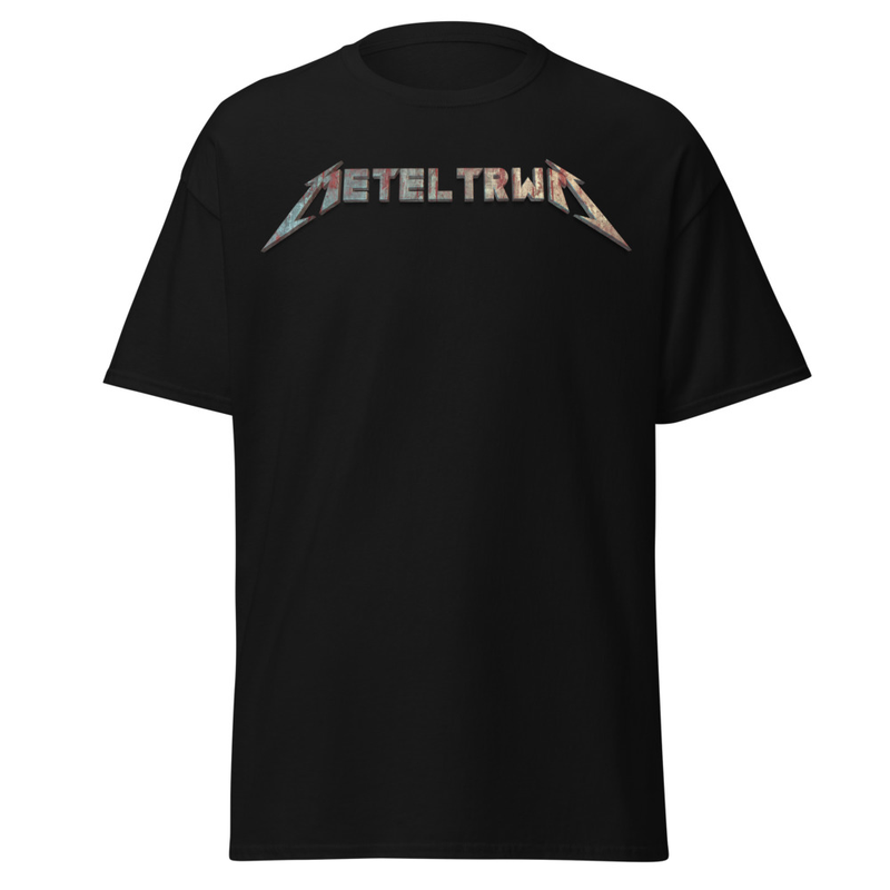 MeteltrwM - Heavy Metal Style Graphic T-Shirt