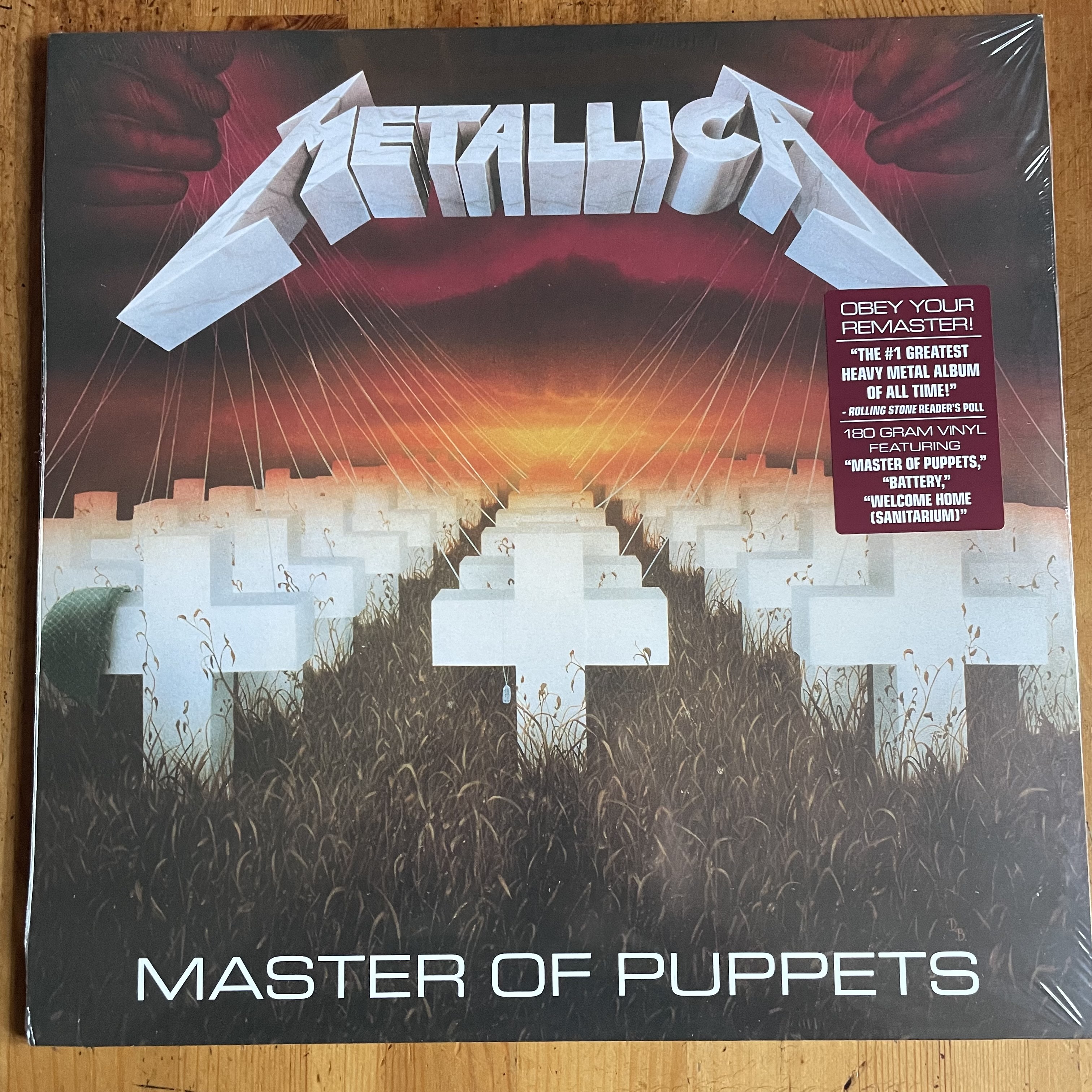 METALLICA Master Of Puppets (reissue)