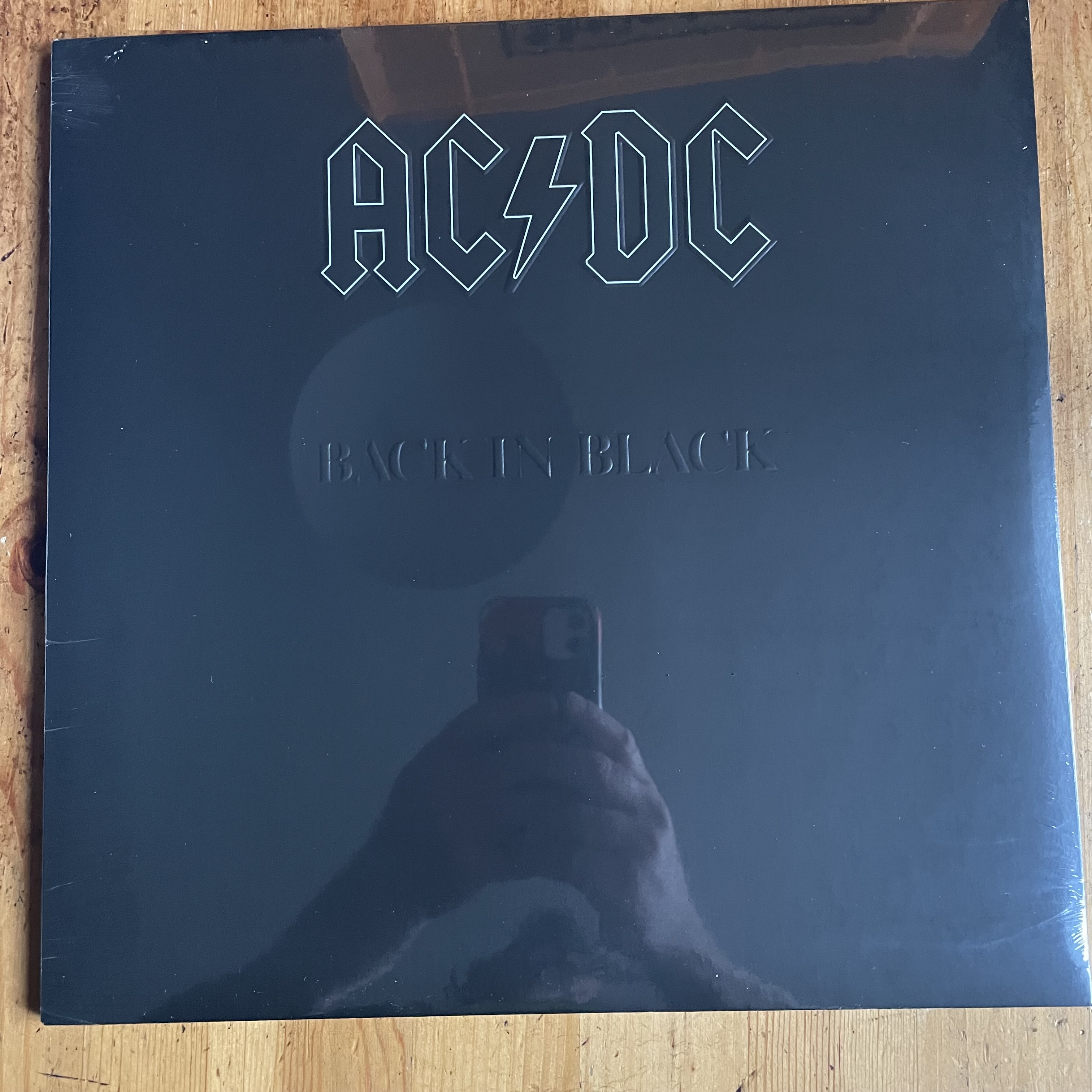 AC/DC Back in Black Vinyl Record