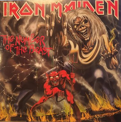 Iron Maiden – The Number of the Beast vinyl record